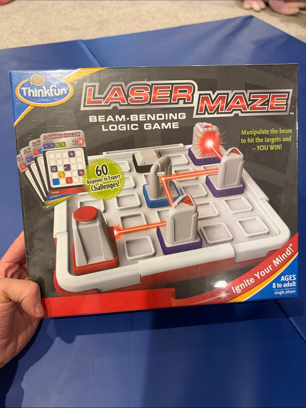 ThinkFun LASER MAZE Beam-Bending Logic Game